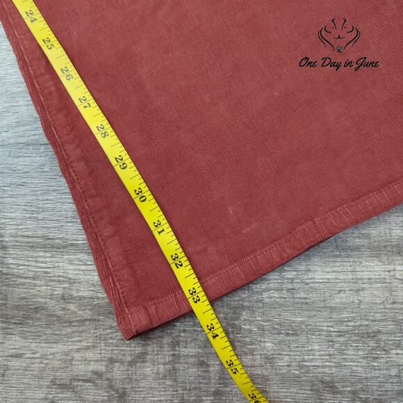 Joe's Jeans High Rise Brick Corduroy Pants Size 31 (12) - Picture 5 of 6